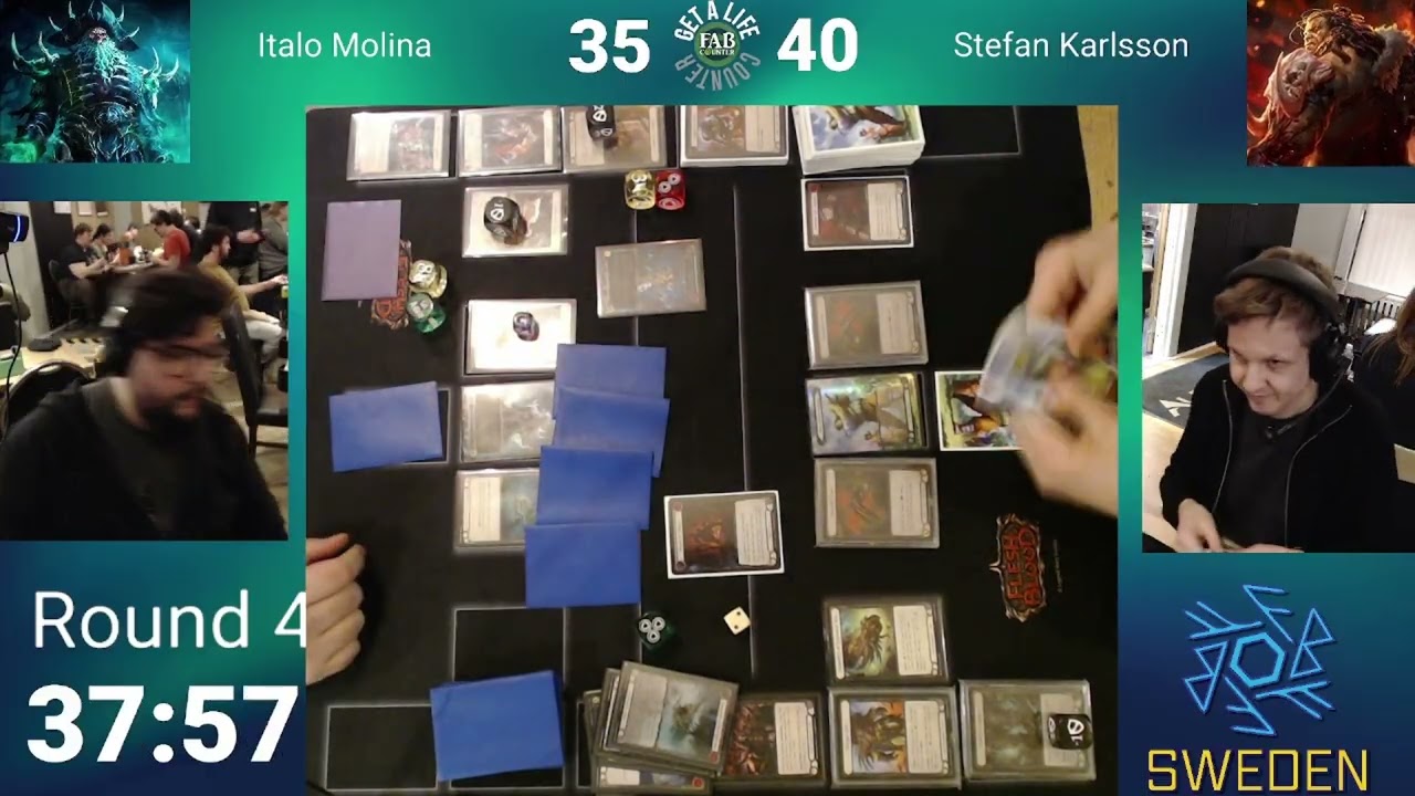 Flesh and Blood CC: Gravy Bones, Shipwrecked Looter vs Rhinar, Reckless Rampage Armory at Alphaspel