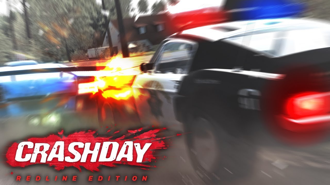 Crashday: Redline Edition | High-Speed Police Chase Replay!