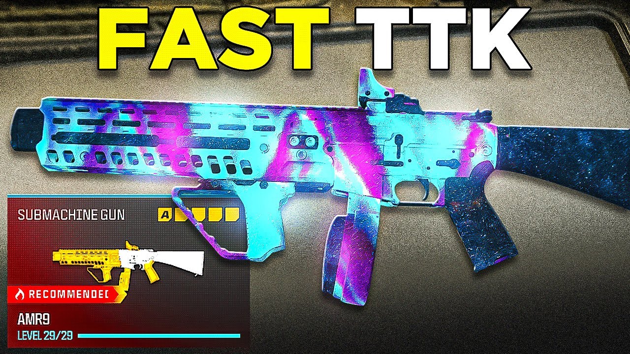 the *NEW* FASTEST KILLING AMR9 CLASS is GODLY in MW3! 😳  (Best AMR9 Class Setup) - Modern Warfare 3