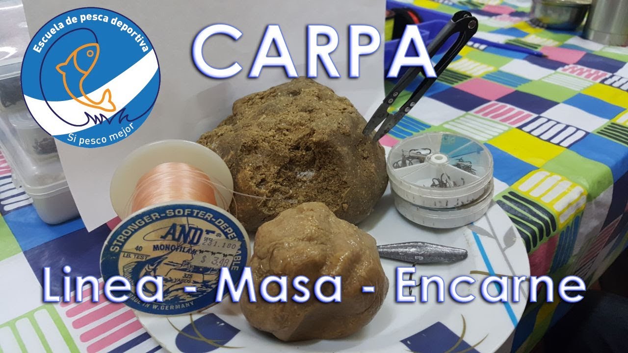 Carpa: Linea, Masa y Encarne - Imperdible