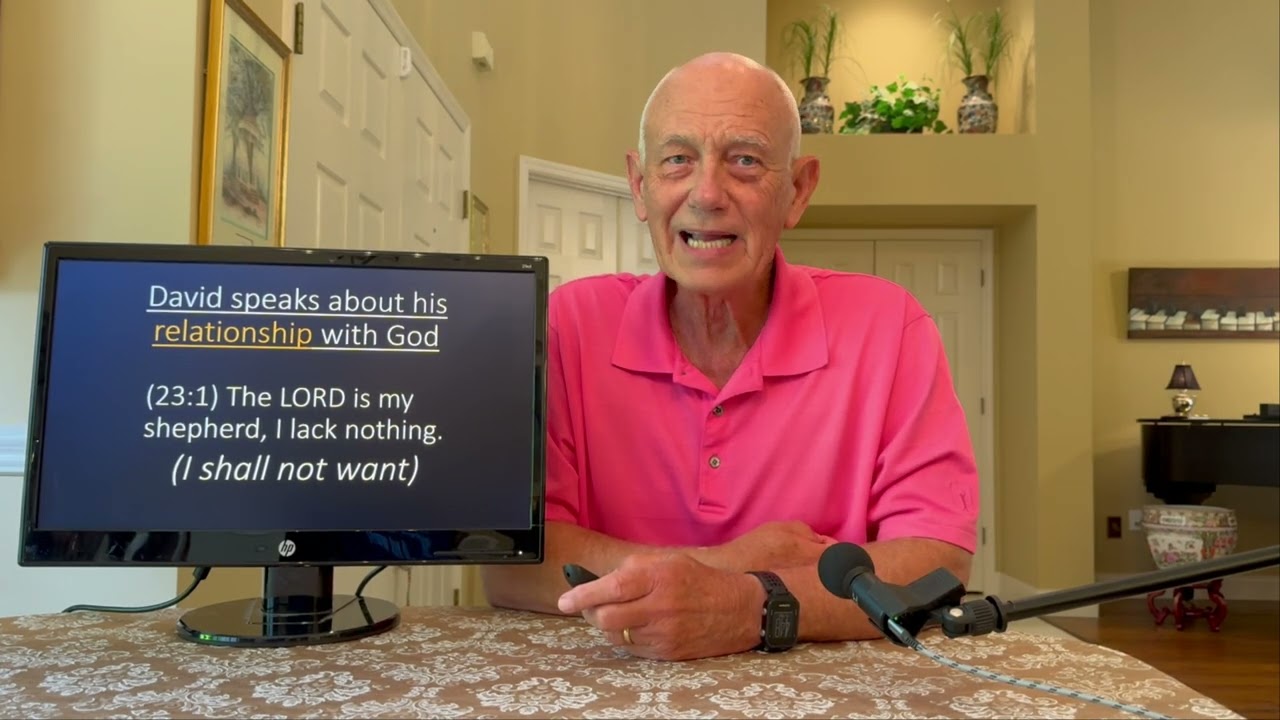 Psalm 23, Mike Howard - Lifeway's Explore the bible God's Care, August 10, 2025