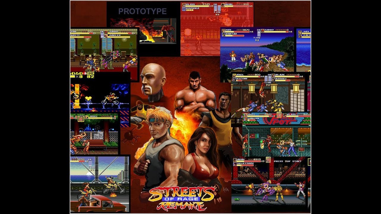 PC (002) Bare Knuckle Remake (Rudra) (2014/2015) Longplay (Bombergames)