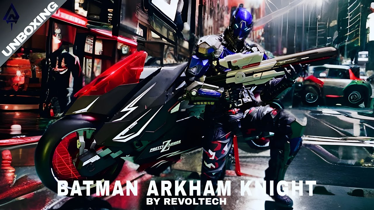 Batman Arkham knight By Revoltech [bootleg] #review #unboxing