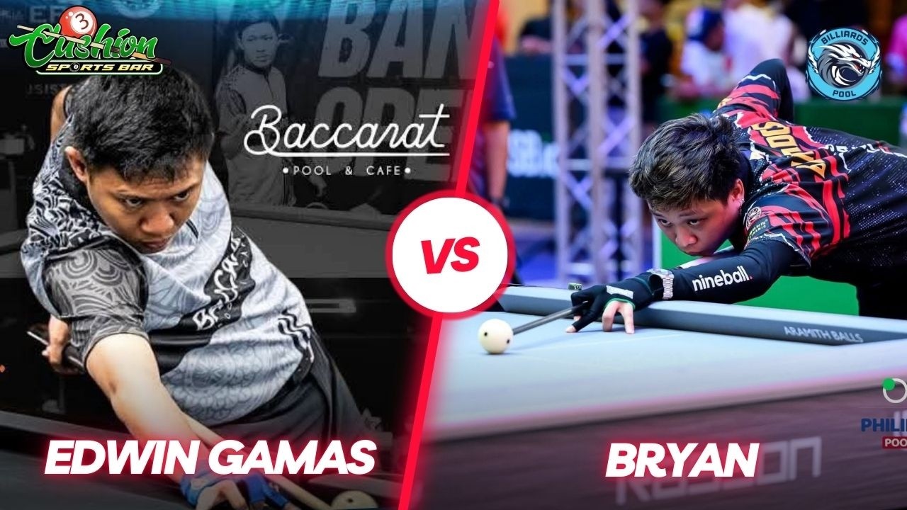 🔴BILLIARDS | EDWIN GAMAS VS BRYANT | RACE 18