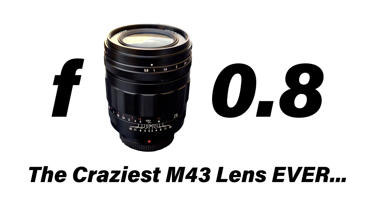 f0.8!! Voigtlander Super Nokton 29 мм ярче человеческого глаза!