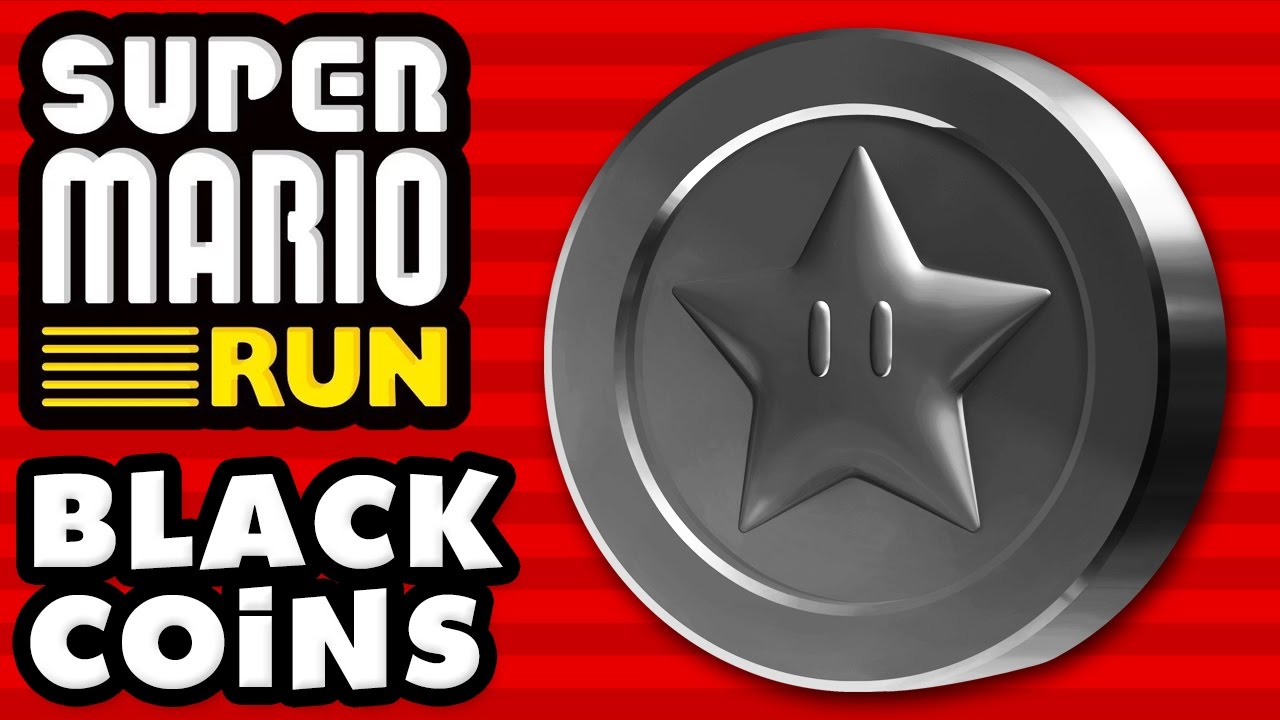 Super Mario Run - ALL BLACK COINS! 100% of the Black Coins!