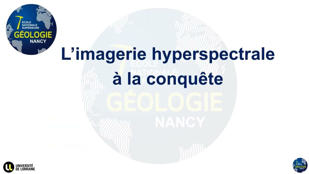 L'imagerie hyperspectrale à la conquête des surfaces planétaires par Jessica Flahaut (CRPG Nancy)