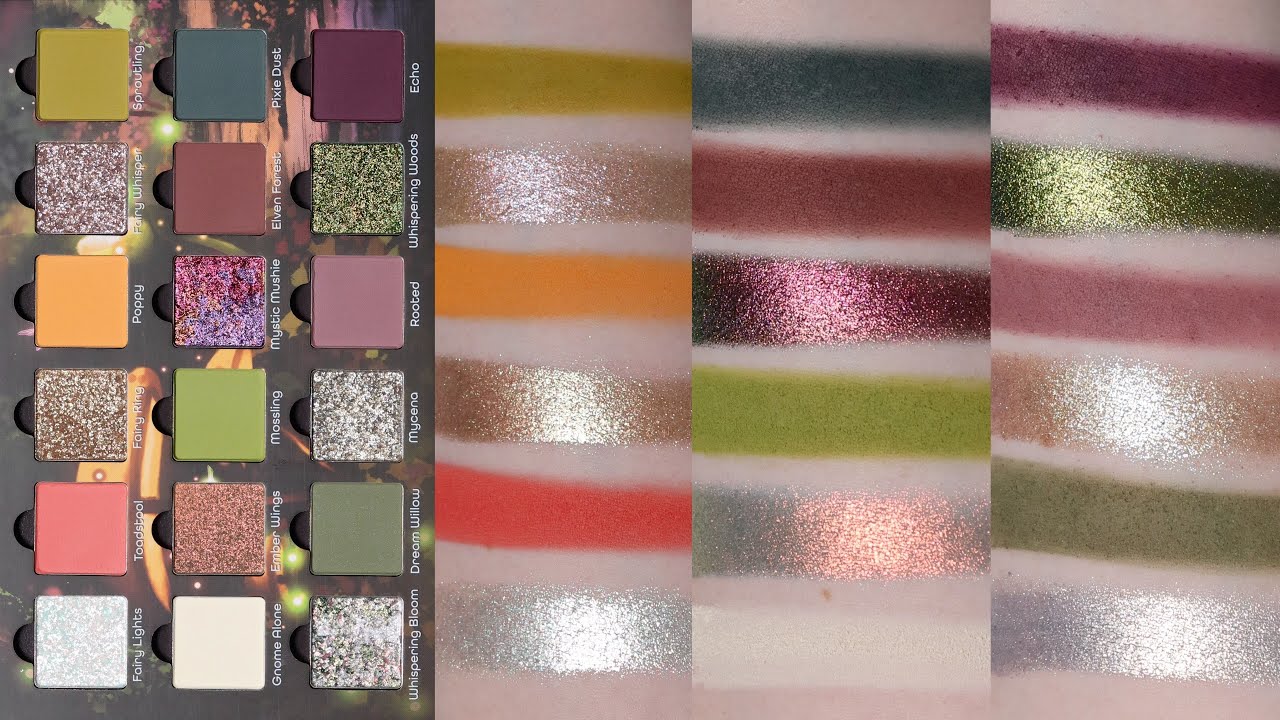 Ensley Reign Whispering Woods Palette Swatches