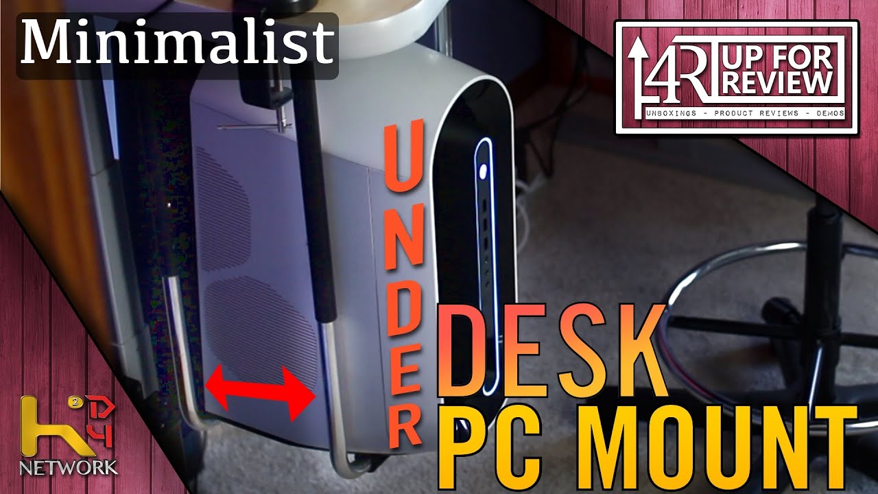 Minimalist PC Under-Desk Mount