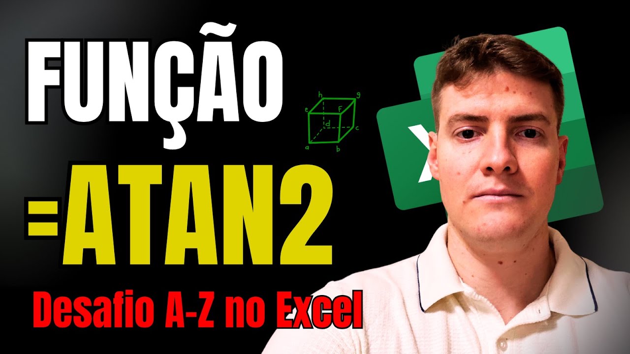 Fun&ccedil;&atilde;o =ATAN2 no Excel | Desafio A-Z (Alfabeto: A)