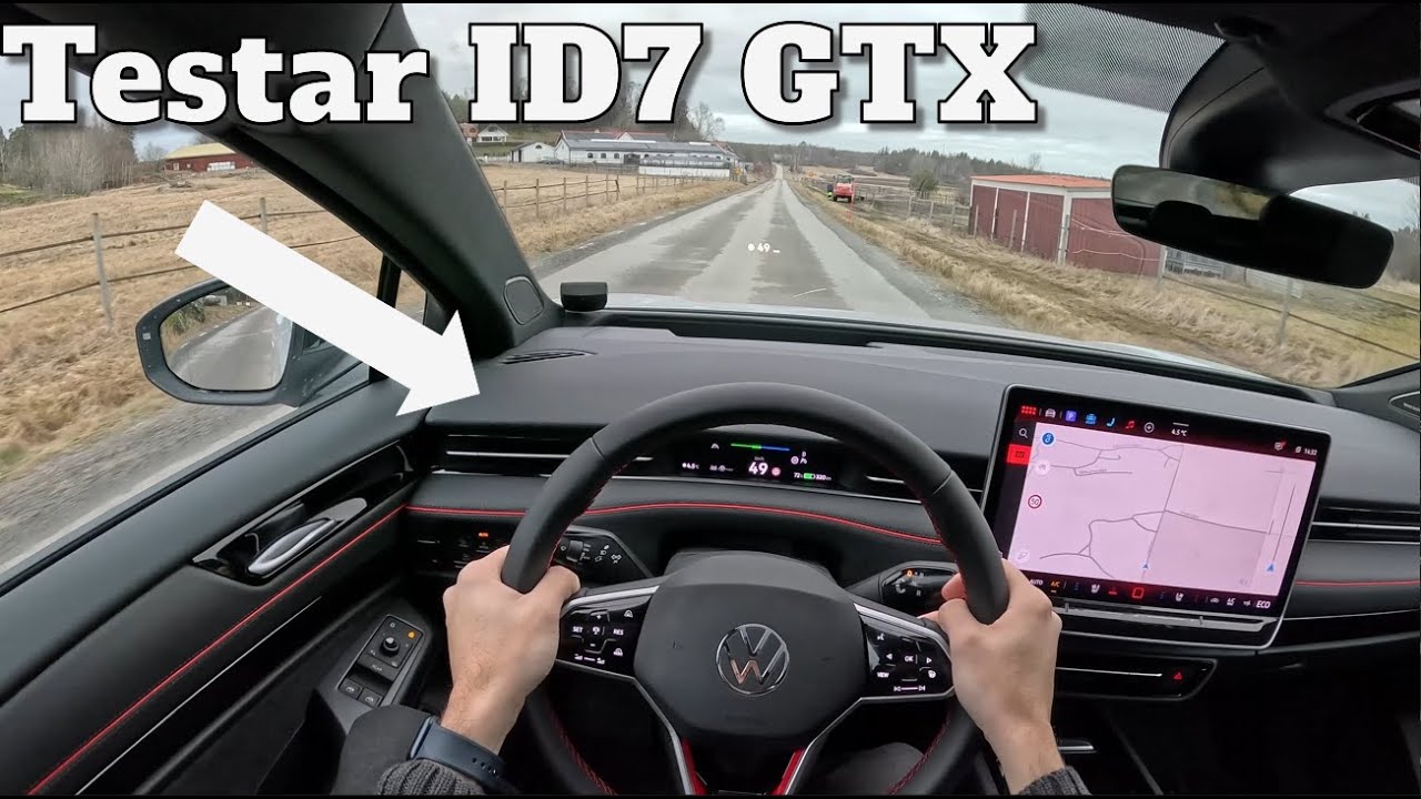 Testar Volkswagen ID 7 GTX 2025 (POV)