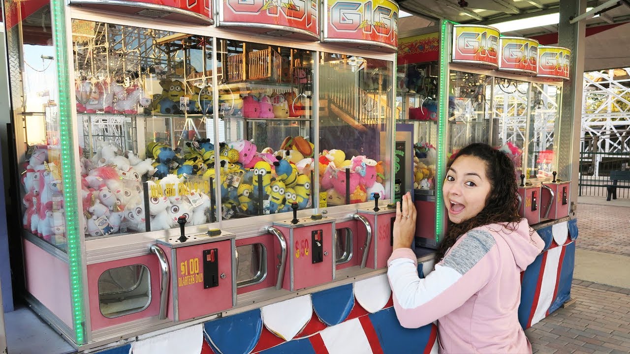 The Claw Machines are too tall to play!