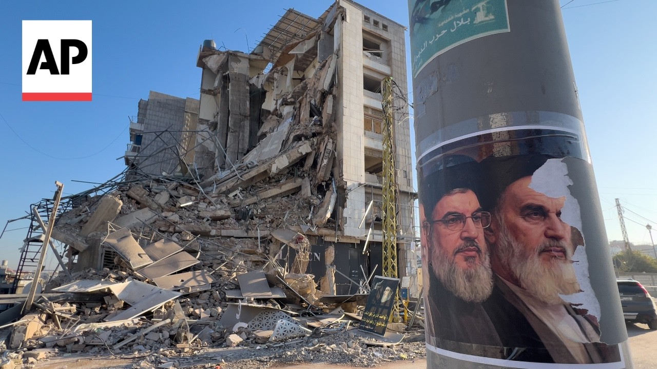 Israel targets buildings belonging to Hezbollah’s financial arm in Beirut