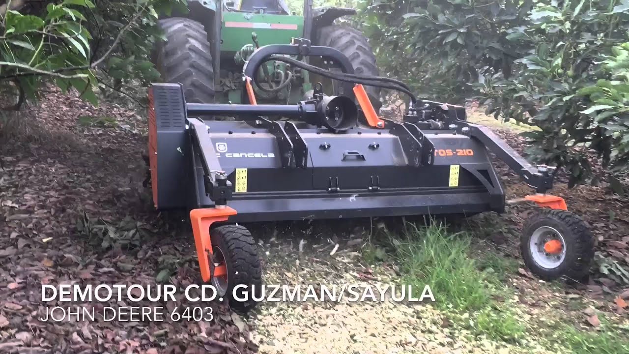 Trituradora para restos de Poda TOS-210 TMC CANCELA EN AGUACATE