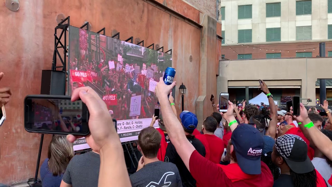 Pelicans draft Zion Williamson! Pelicans Draft Fest 2019