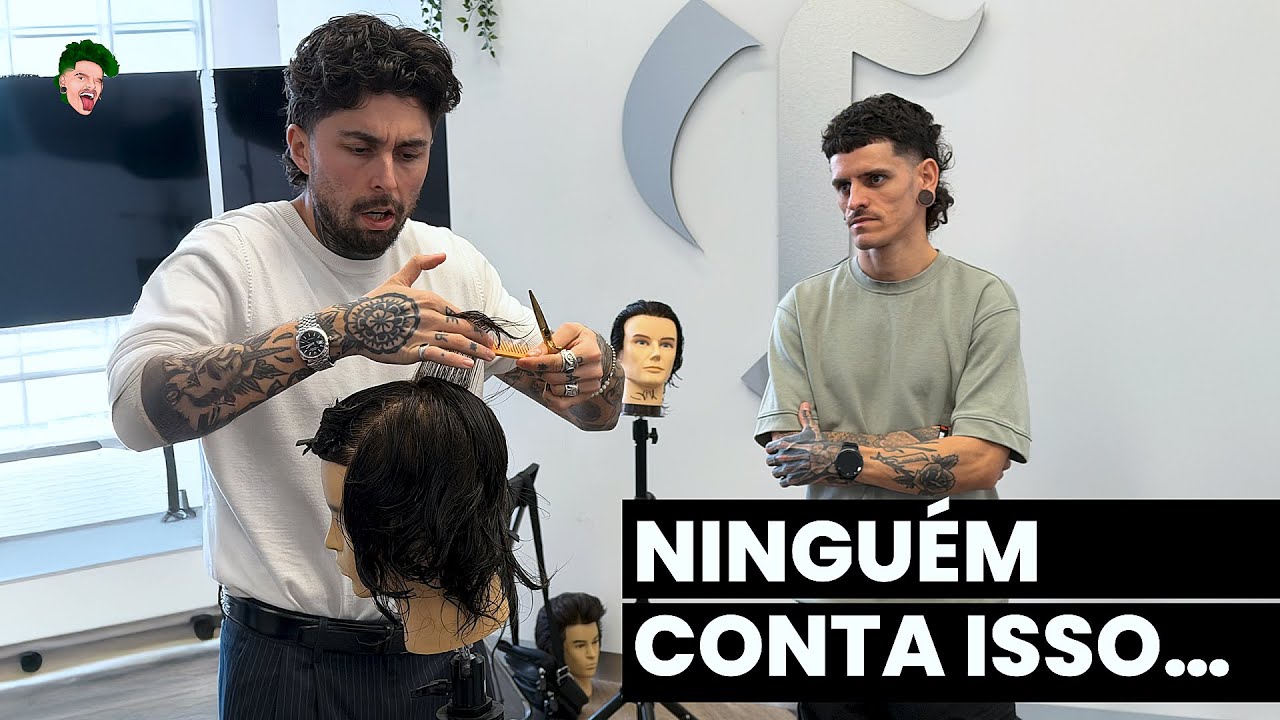 FIZ UM CURSO DE BARBEIRO NA INGLATERRA COM BARBER JOSH OP - Parte 2