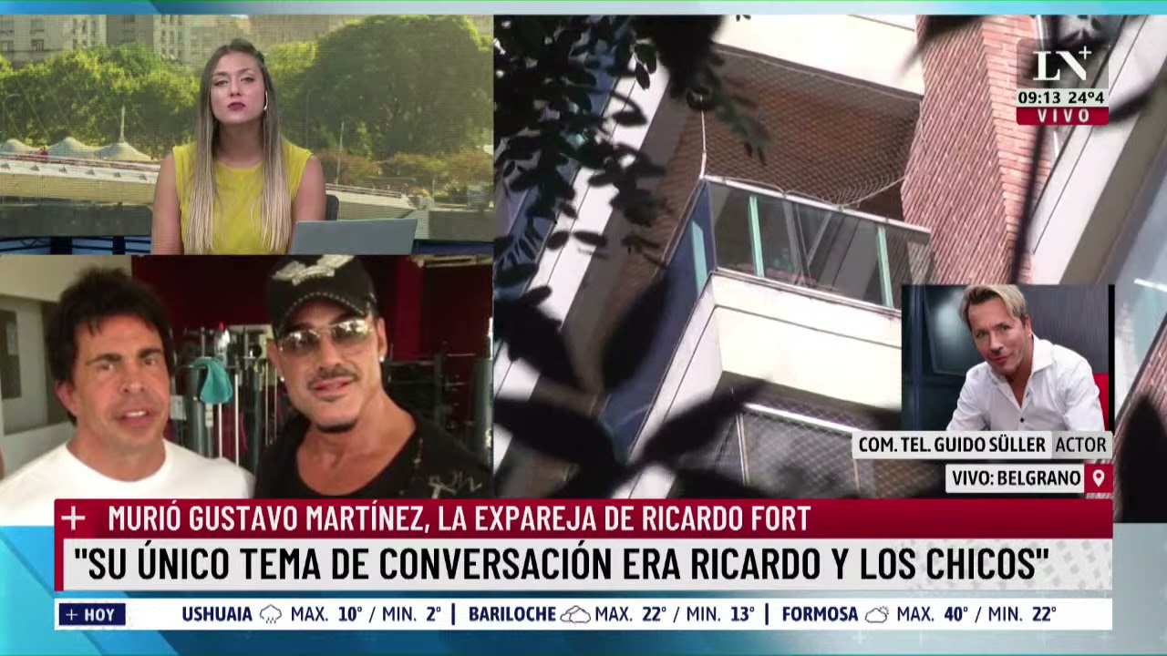 Murió Gustavo Martínez, habría caído de un piso 21: la red protectora estaba cortada