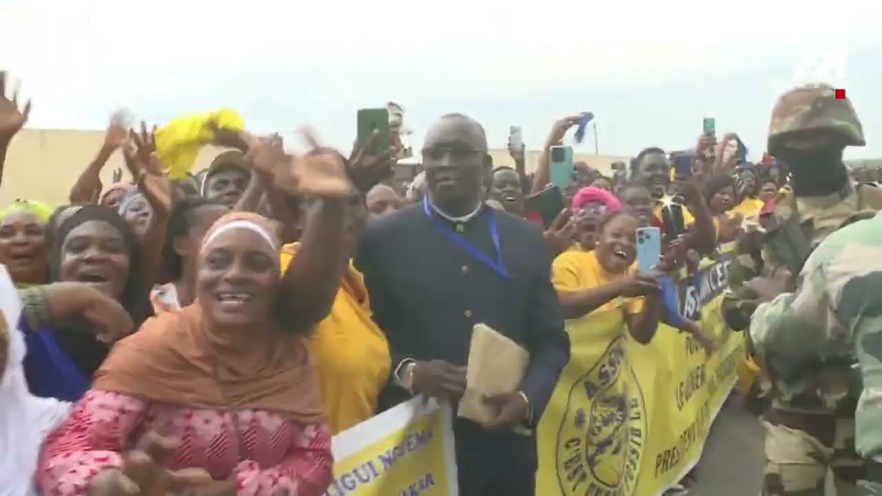 GABON POLITIQUE : OLIGUI NGUEMA À TCHIBANGA