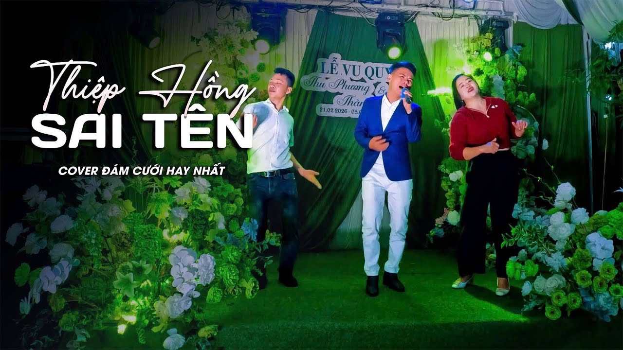 THIỆP HỒNG SAI TÊN - NGUYỄN THÀNH ĐẠT x Anh Tuấn Cover Đám Cưới Tặng nyc - em viết thiệp hồng