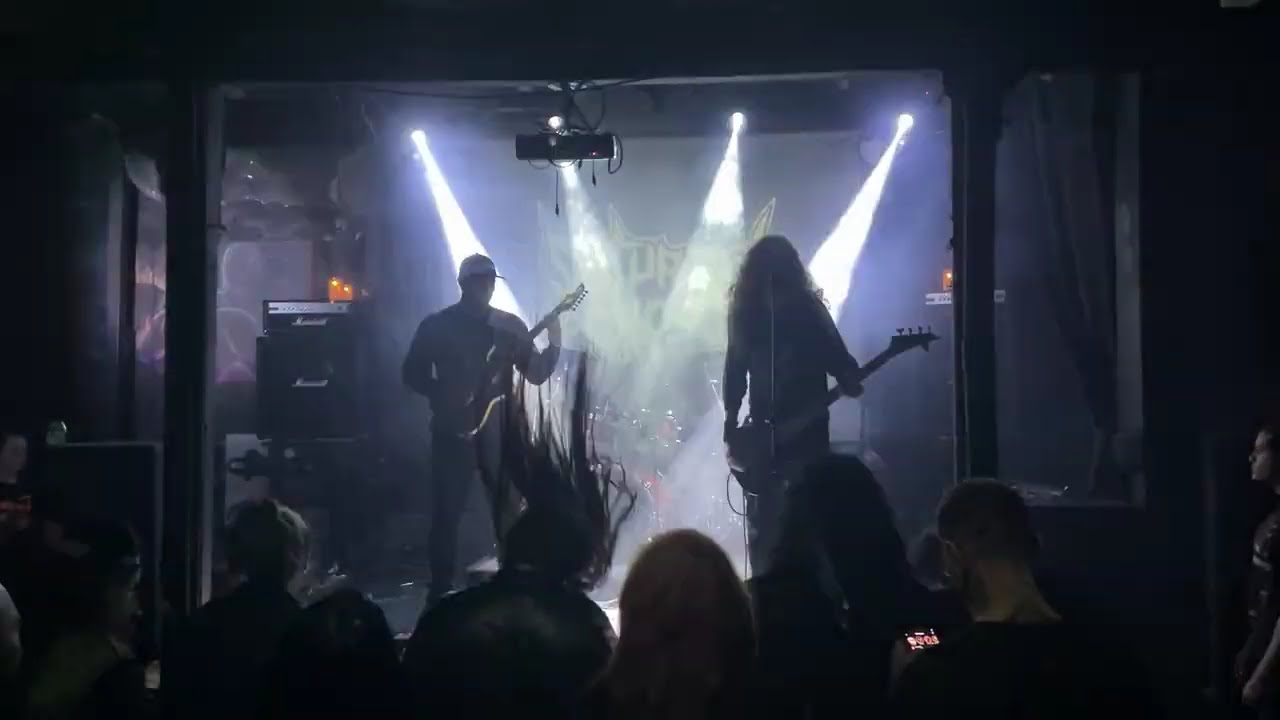 SATURNAL NECROPOLIS - GRIM FIRES OVER THE CITY LIVE BARNABY JONES ENVIGADO 2026