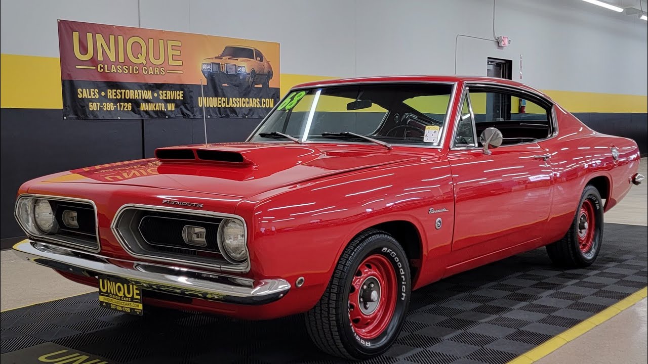 1968 Plymouth Barracuda 2dr Hardtop | For Sale $32,900