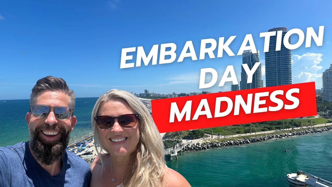 Carnival Magic Departure Day +- Embarkation | Day 1 – Ship Tour, Brunch & World-Class Entertainment