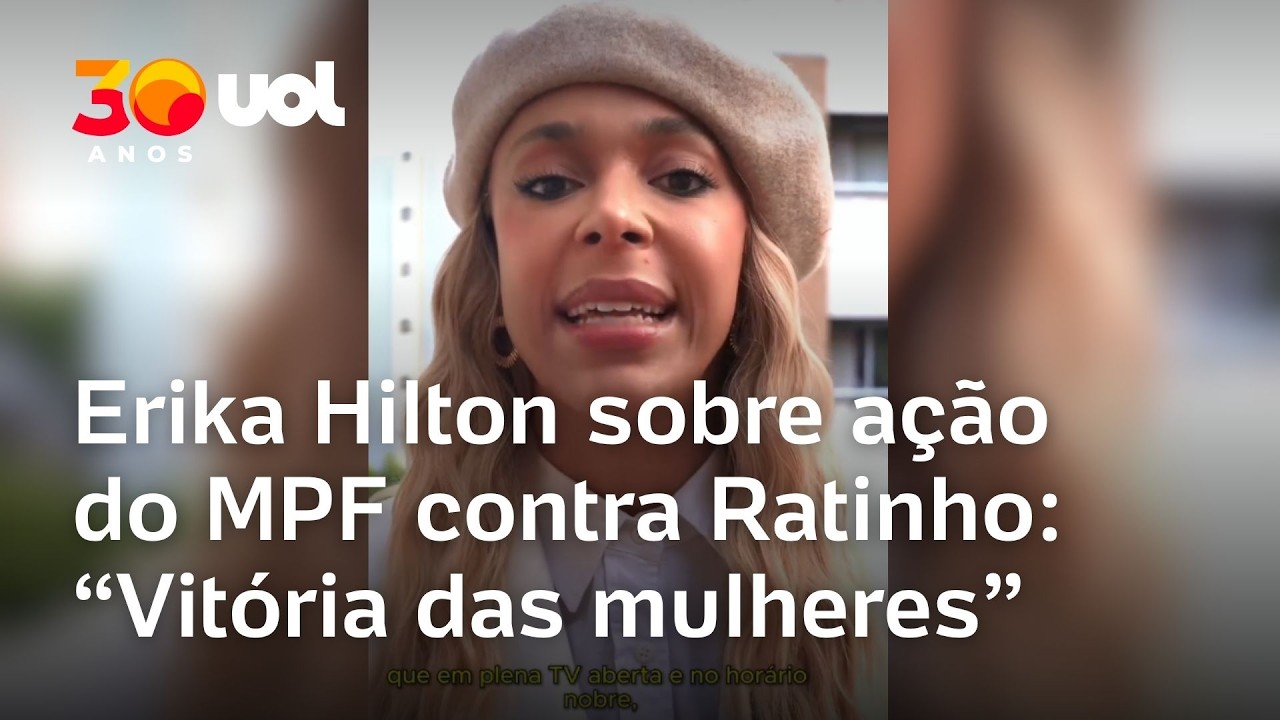 Erika Hilton sobre ação do MPF contra Ratinho e SBT por transfobia: 'Vitória das mulheres'