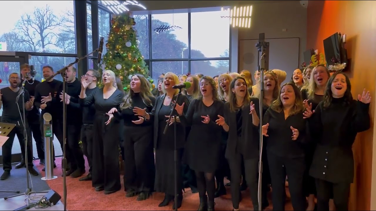 Newcastle's Voice of the Town Choir - Joy To The World (Live on BBC Radio Newcastle)
