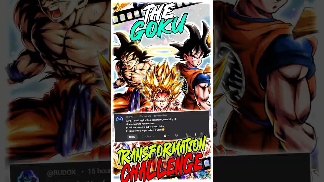 Испытание ТРАНСФОРМАЦИИ ГОКУ! Использование Гоку в Dragon Ball Legends