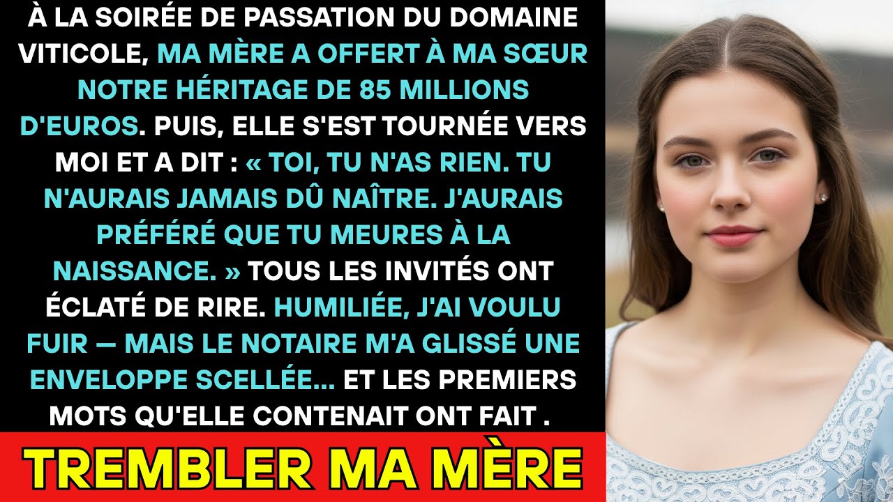 Ma Mère Ne M'a Rien Laissé Et A Dit Que J'aurais Dû Mourir—Une Lettre A Révélé Son Terrible Secret
