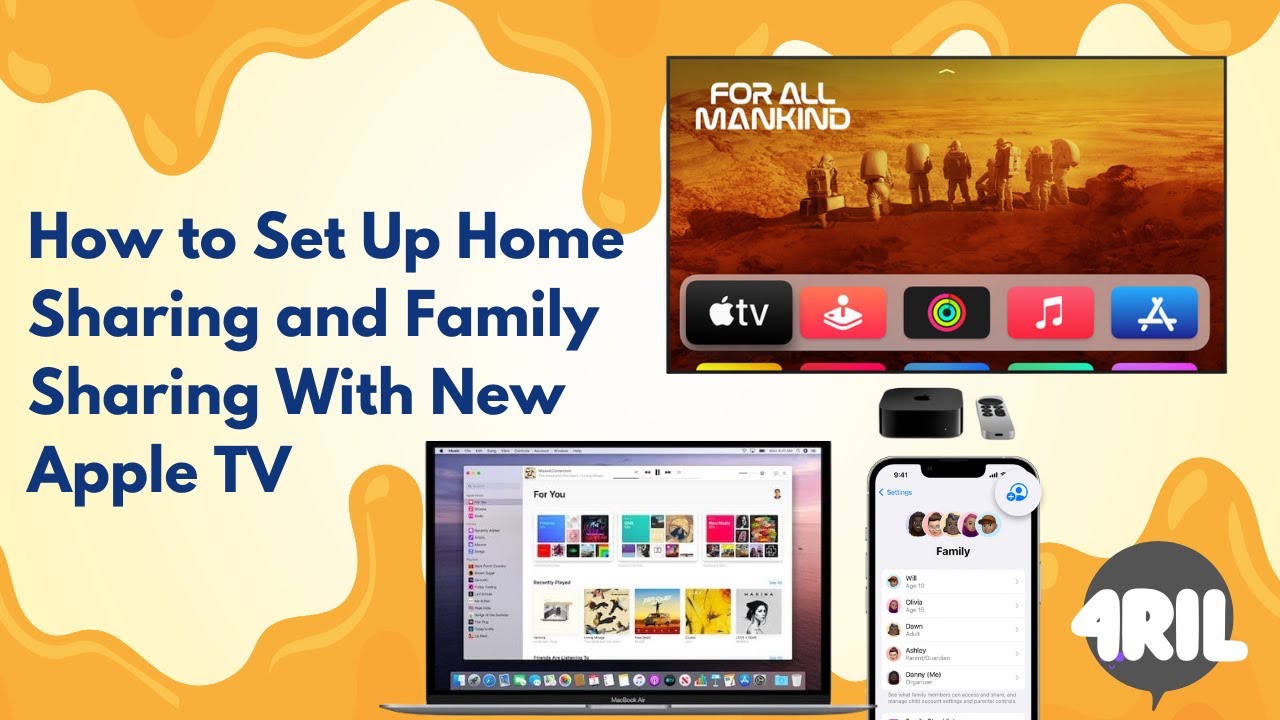 How to Set Up Home Sharing and Family Sharing With New Apple TV