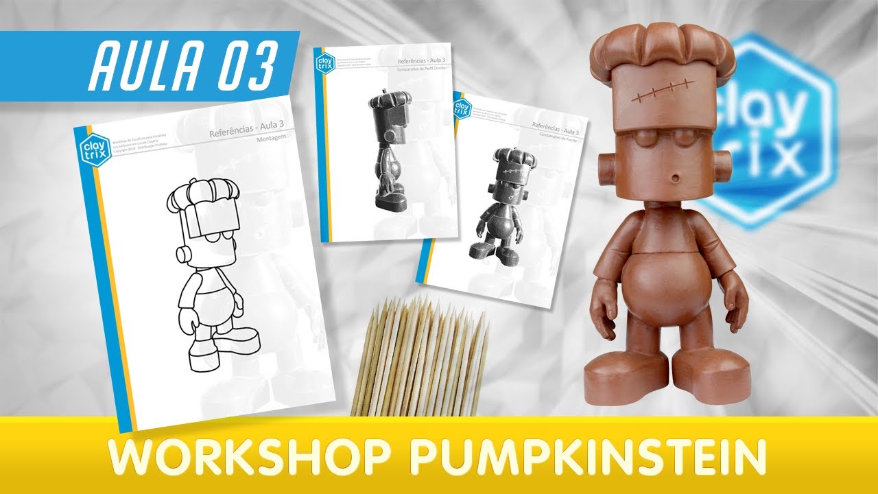 WORKSHOP DE ESCULTURA PARA INICIANTES - AULA 03 | CLAYTRIX