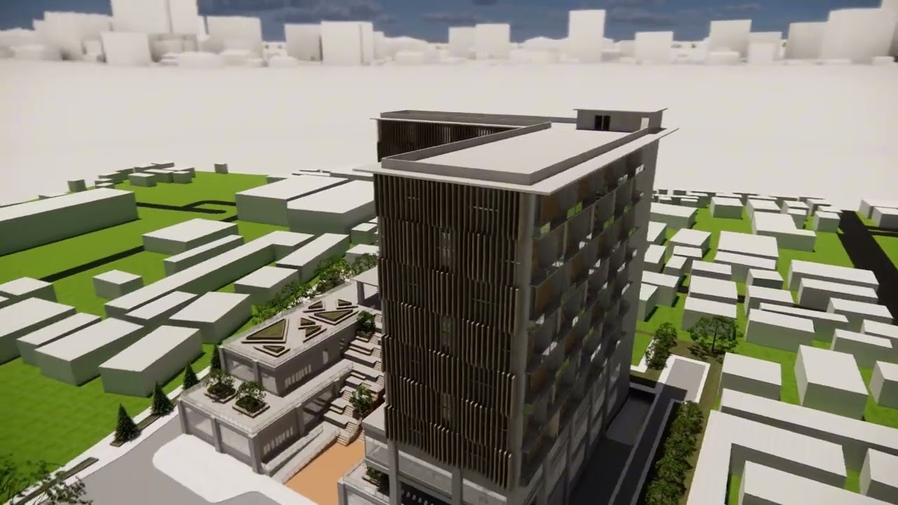 PERANCANGAN ARSITEKTUR 6 - ITENAS - APARTEMEN - 212022108 - AFRA HANIFA ABNI