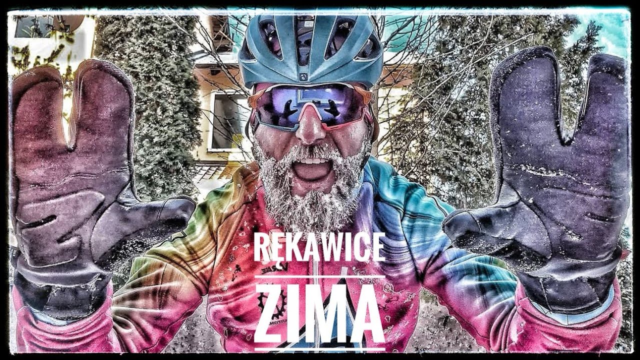 RĘKAWICZKI Rowerowe zimą ☠️