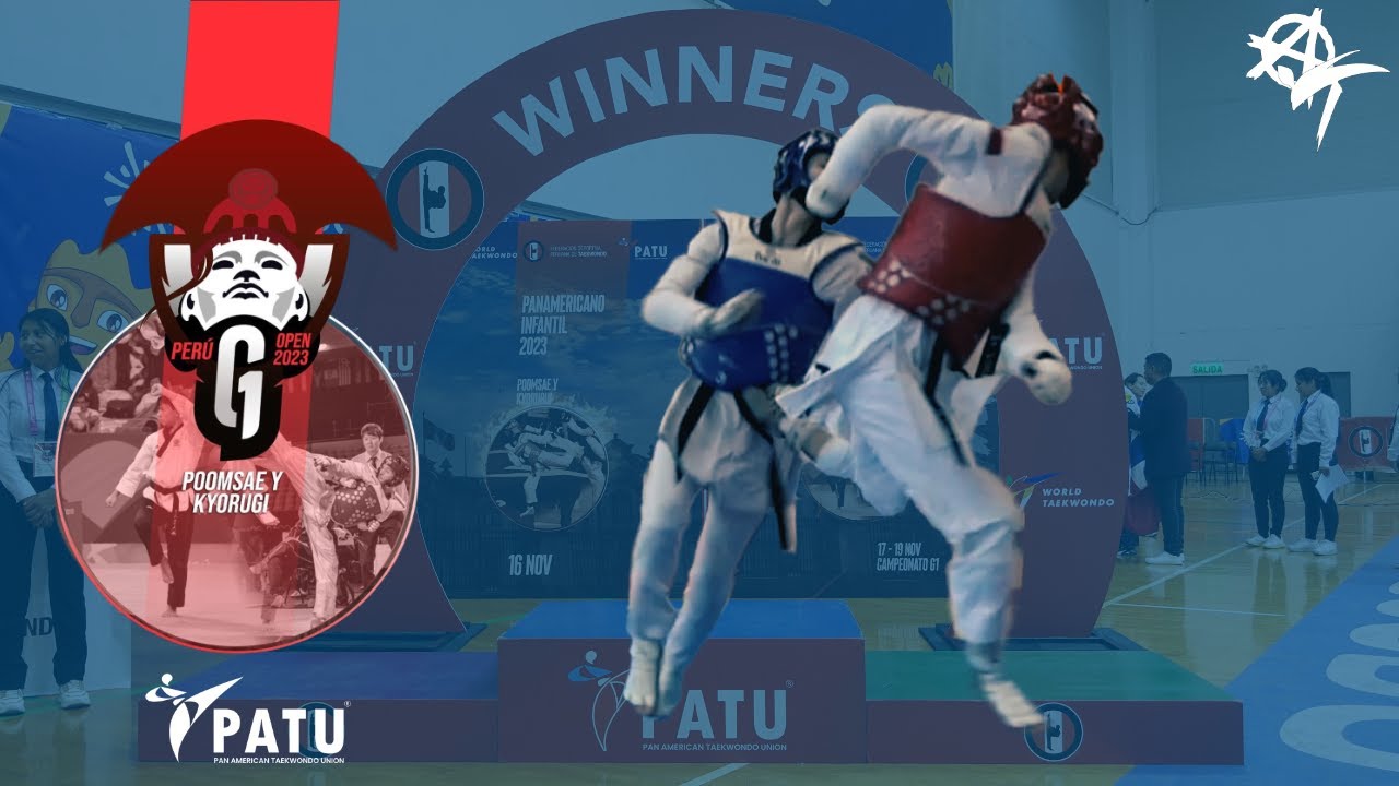 🔵 William Cunnigham 🇺🇸 vs 🇨🇱 Aaron Contreras 🔴 M. -58 kg. Semifinal @ Peru Open 2023 #Taekwondo