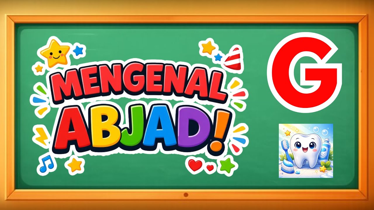 Mengenal ABJAD dengan MUDAH | Huruf G