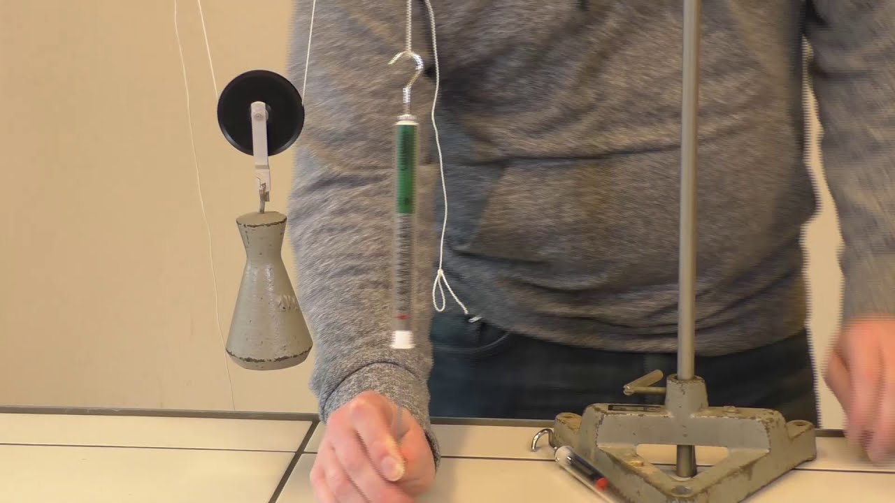 Energie und Materie - Rollen und der Flaschenzug - Physik Experiment
