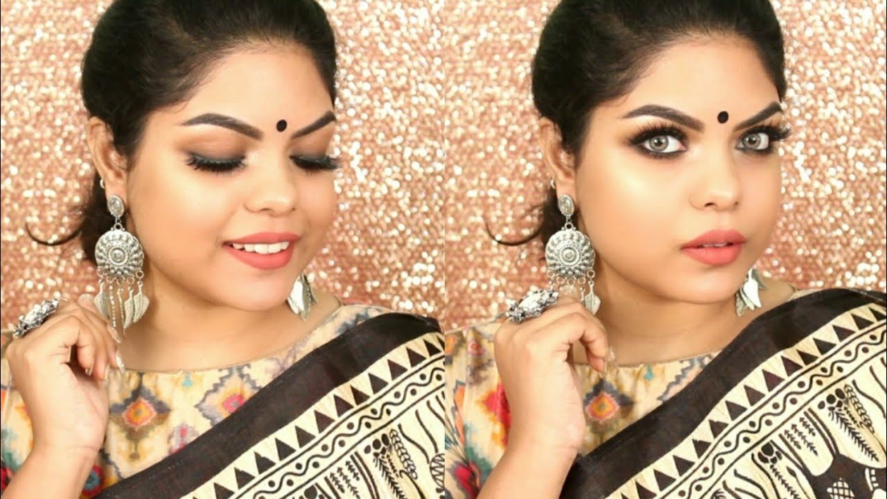 LONG LASTING NO CAKEY FACE | DAY TO NIGHT EID MAKEUP TUTORIAL | KOLKATA INDIA