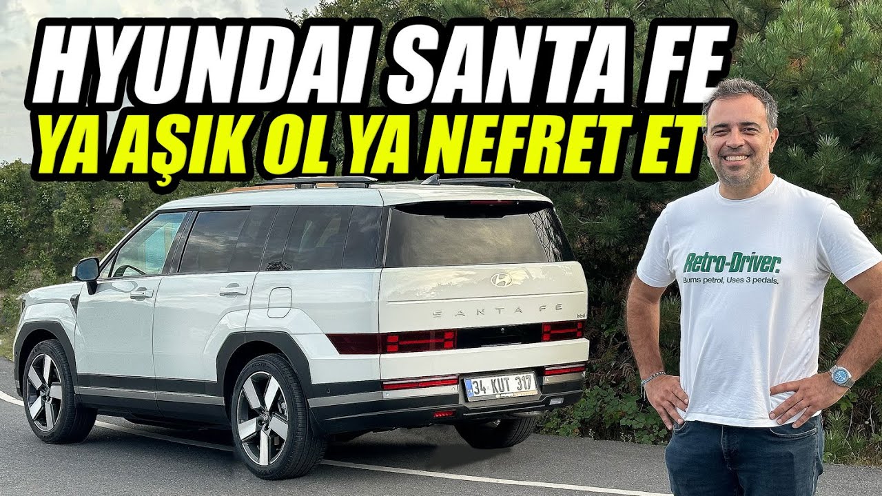 Hyundai Santa Fe Test Sürüşü 2024 | Minecraft Arabası
