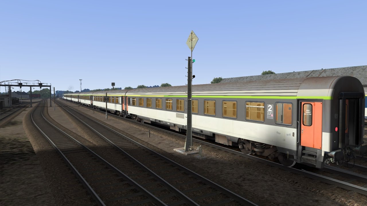 Train Simulator 2017 / Triangle du Cantal / Aurillac - Mauriac / Voitures Corail VU