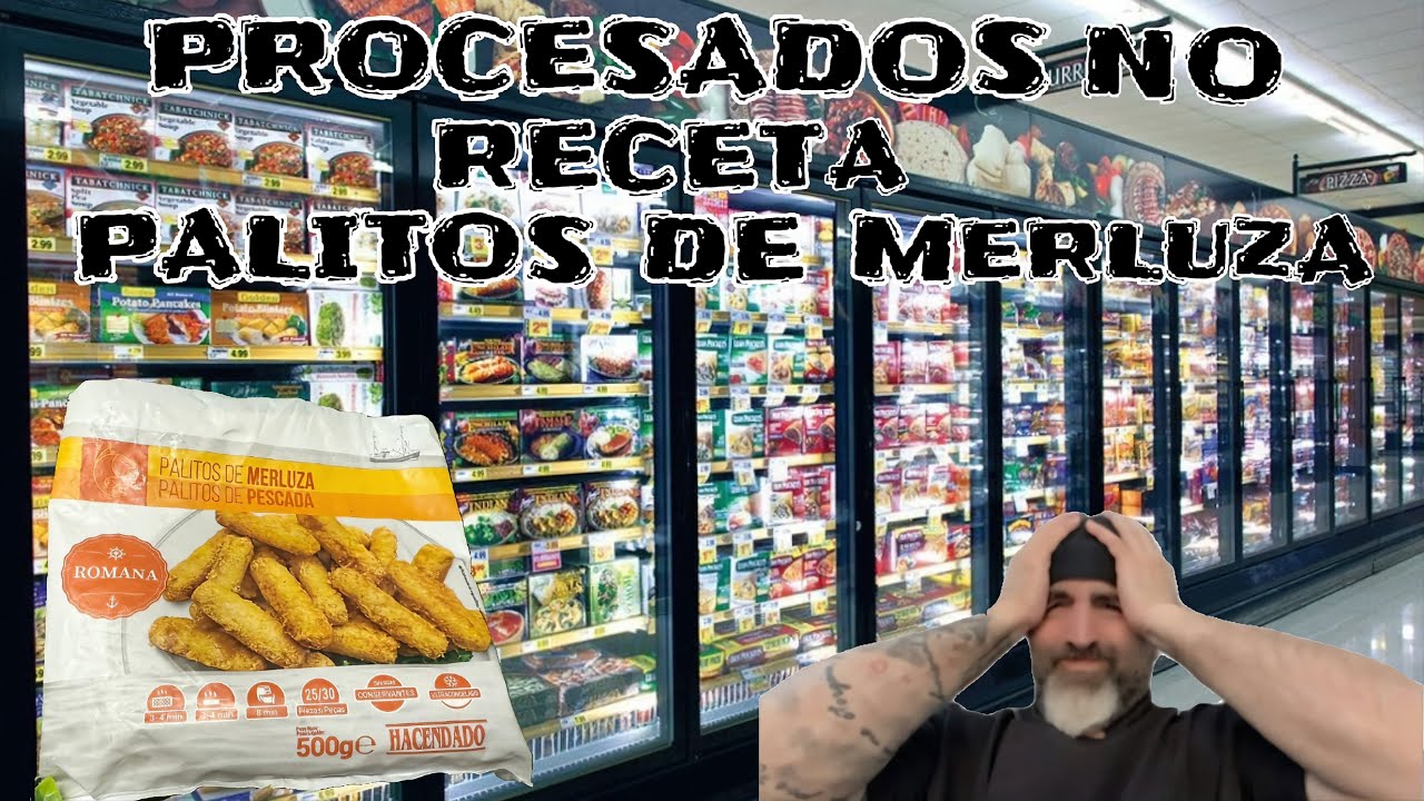 ¿SE PUEDE LLAMAR MERLUZA? PUES SOLO CONTIENE UN 35% DE MERLUZA, AQUI MI RECETA DE PALITOS DE MERLUZA