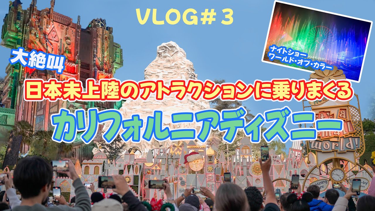 【日本未上陸】超人気アトラクションからパレードまで過去一遊び回った初日後編vol.3