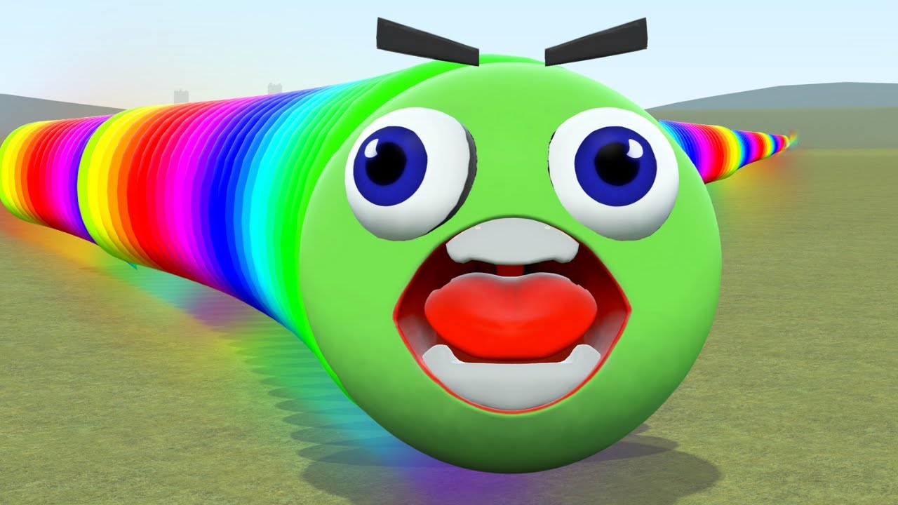 Я СОЗДАЛ ГОЛОДНОГО РАДУЖНОГО ЧЕРВЯКА ROBLOX В Garry's Mod
