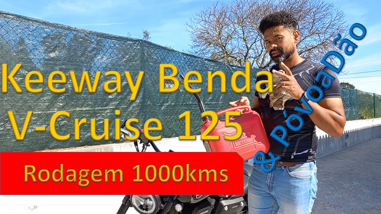 RV#10 Rodagem1000kms, Pontos positivos e negativos Keeway Benda V-Cruise 125 & Póvoa Dão