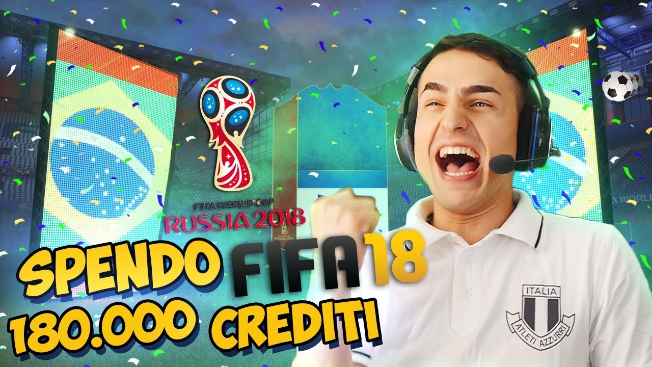 SPENDO 180.000 CREDITI E TROVO... Pack Opening e Discard. | Gameplay Fifa 18 World Cup 2018 Ita