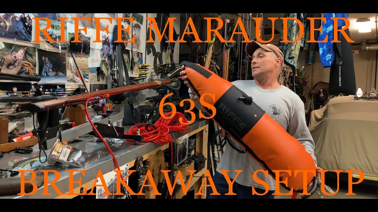 Подводное ружье RIFFE MARAUDER 63S, подготовка к отрыву