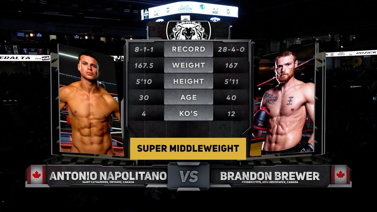Brandon Brewer VS Antonio Napolitano 2 | Full Fight | 3LP