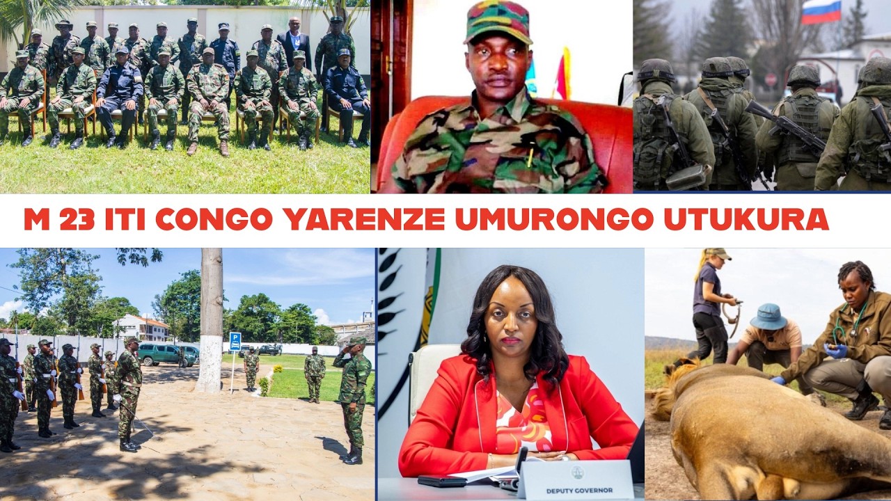M23 YAVUZE KO CONGO YARENZE UMURONGO UTUKURA// U BURUNDI BURASHINJWA KWICA ABABIKILIYA B'ABATALIYANI
