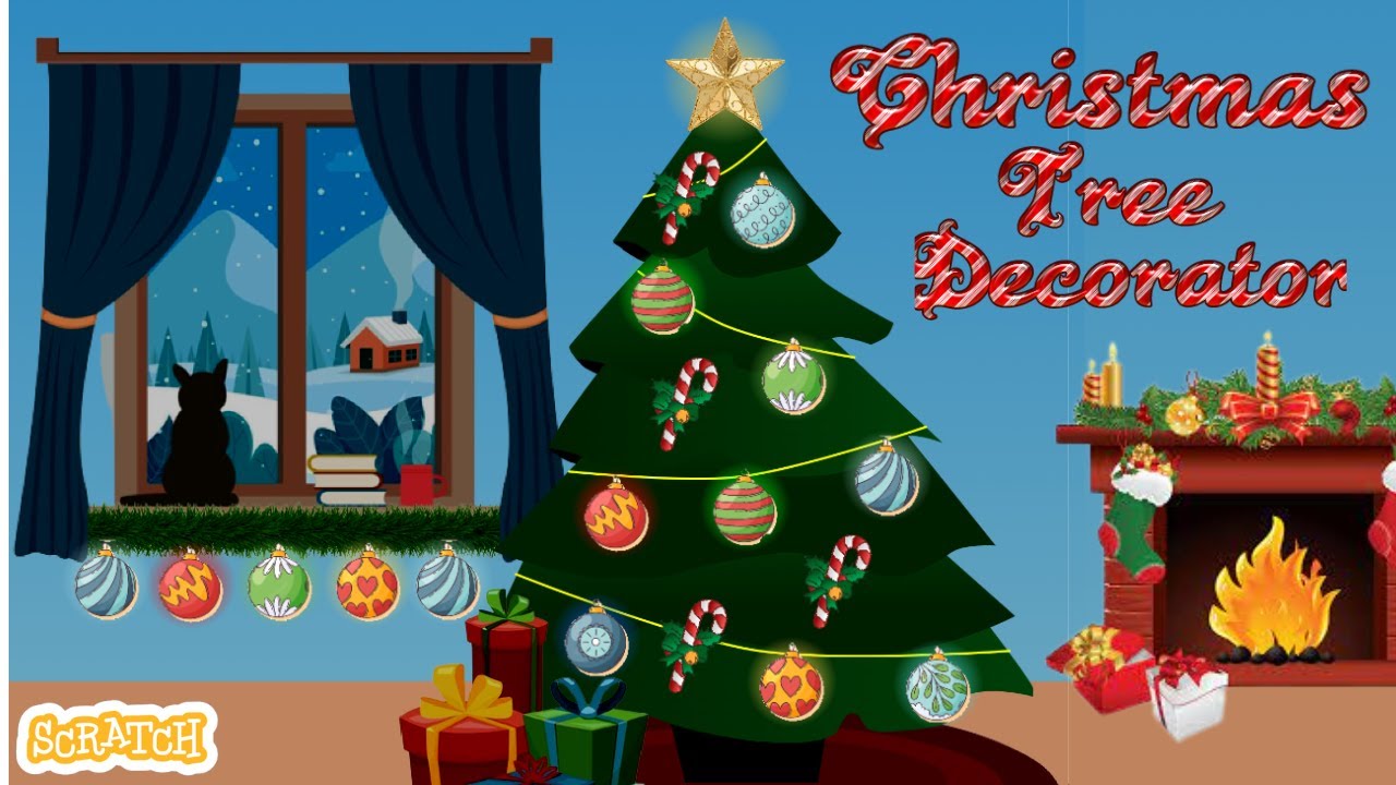 Christmas Tree Decorator in Scratch 3.0 || Christmas Project