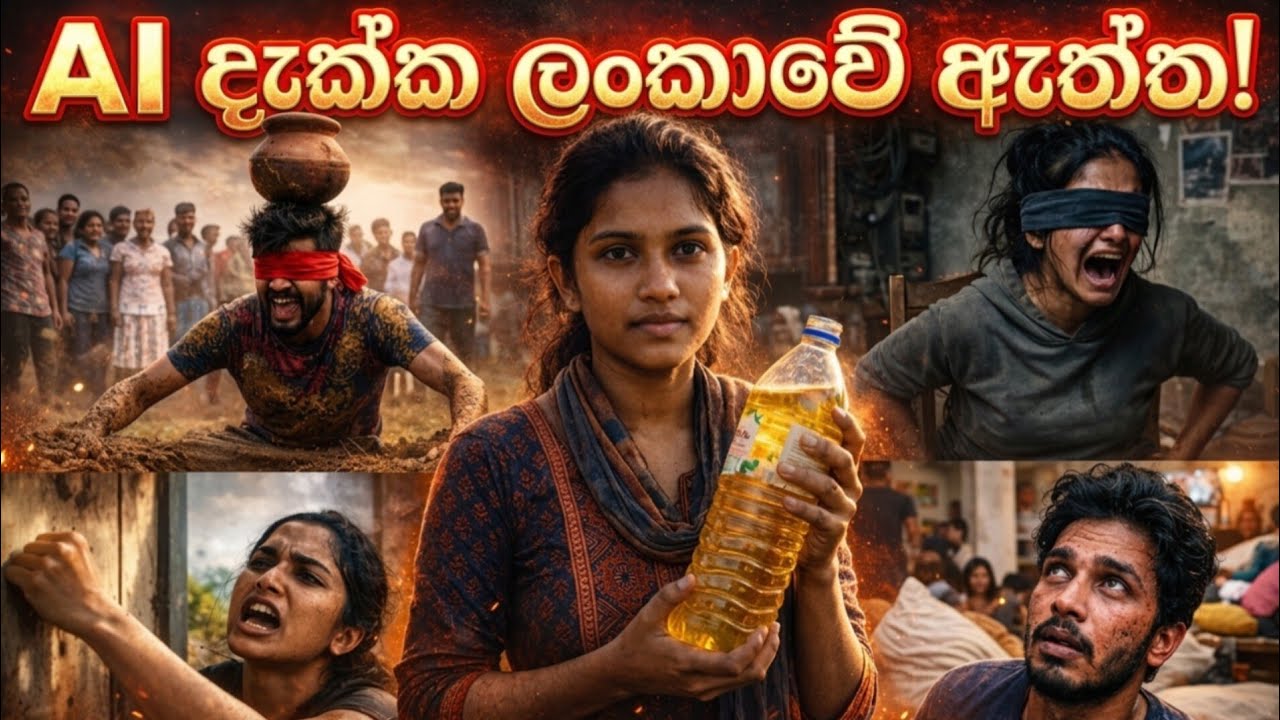 ලංකාවේ පිස්සු හැදෙන AI ආතල්! 😂 | Sinhala Funny Moments | ApexTen Hub